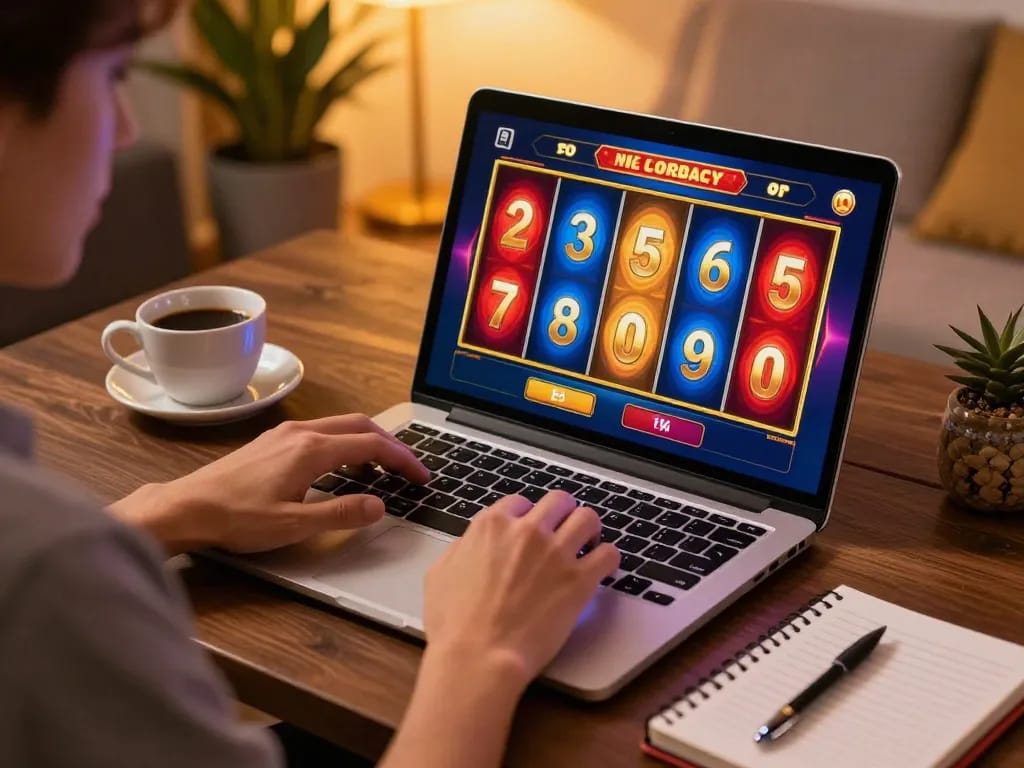 Engage in exciting slot games on 58win with a cozy online gaming setup.