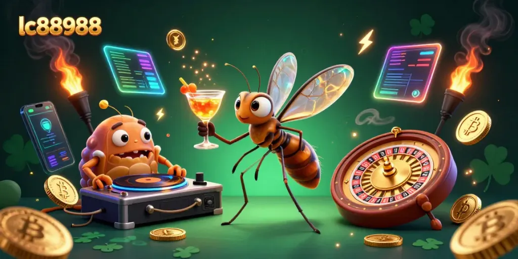 Engage in thrilling gameplay at lc88988 with vibrant characters and dynamic casino elements.