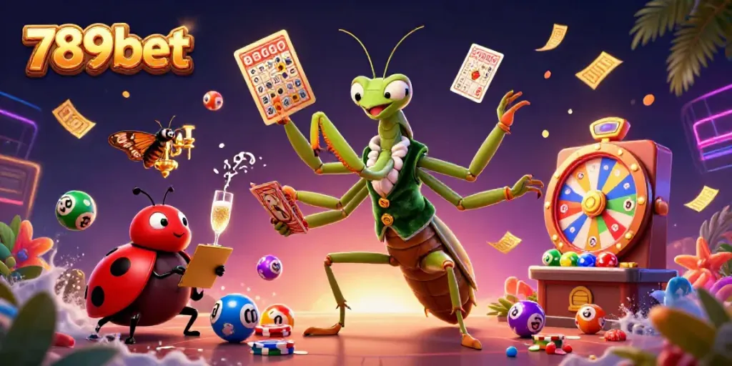 Experience thrilling gameplay at 789bet with engaging 3D characters amidst a lively gambling environment.