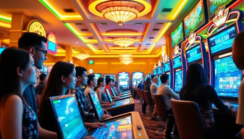 Online gaming experience at ev88win.live featuring engaging casino games and diverse players.