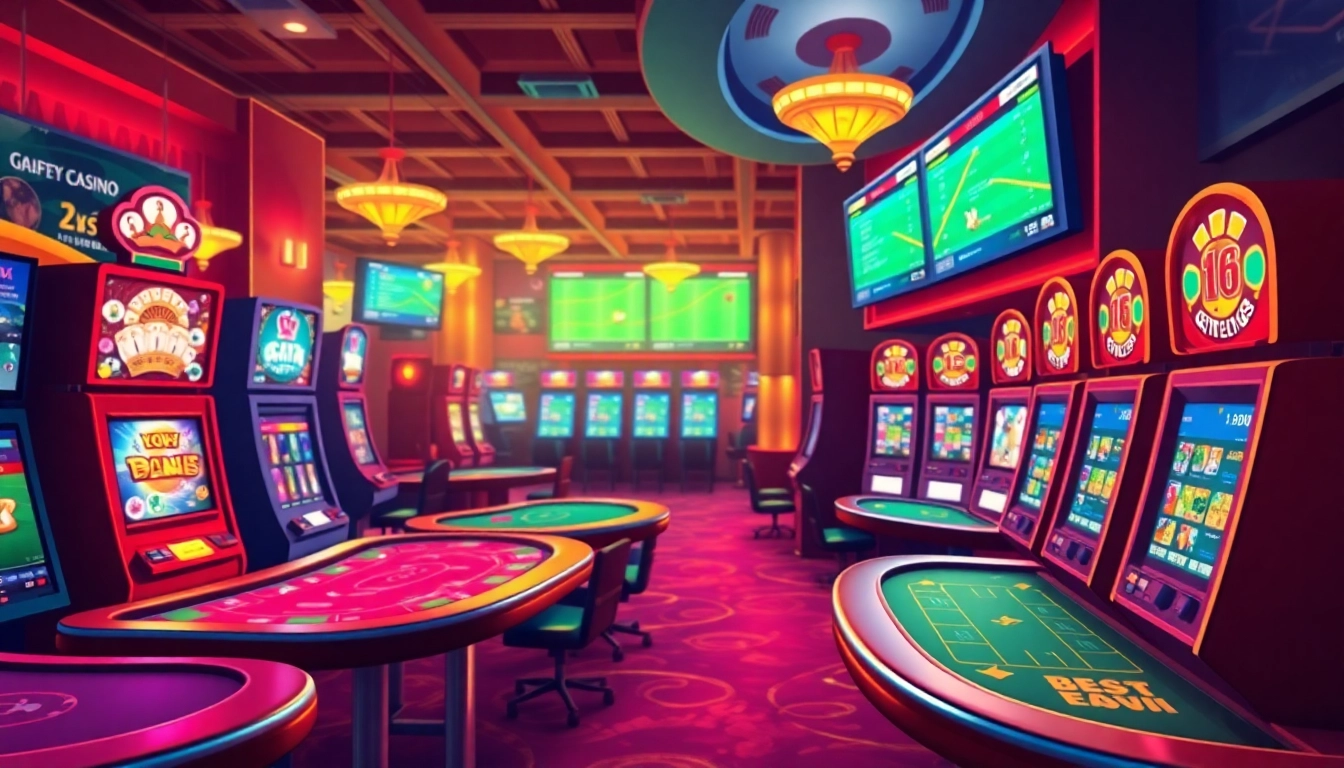 Online betting experience at stimmgewitter.org with vibrant casino visuals and interactive elements
