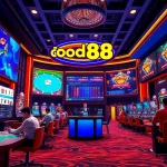 Dynamic online gaming interface at good88.hu.net showcasing thrilling casino games and vibrant visuals.