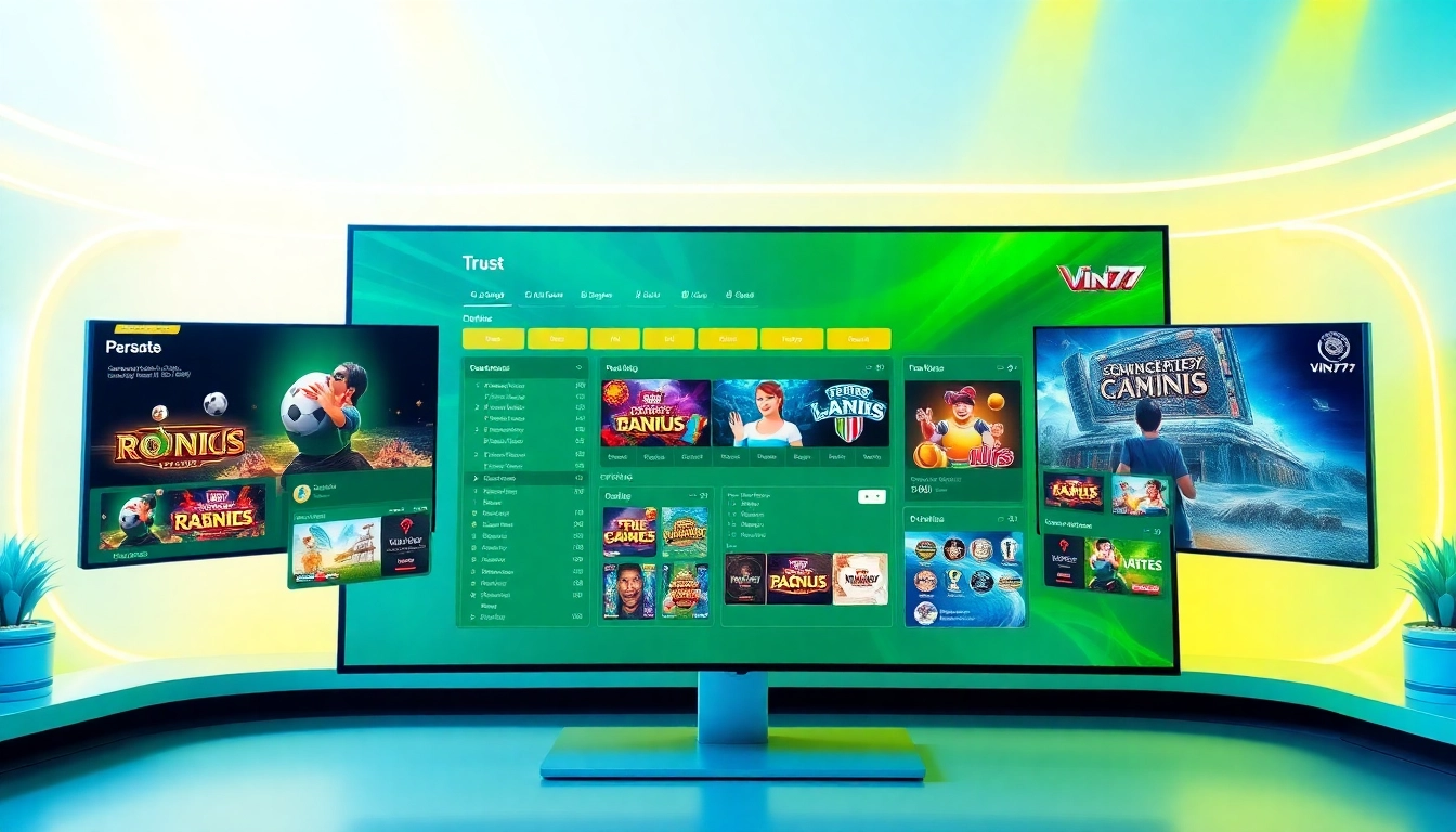 Explore vin777.gb.net's vibrant online betting interface featuring diverse games and secure transactions.