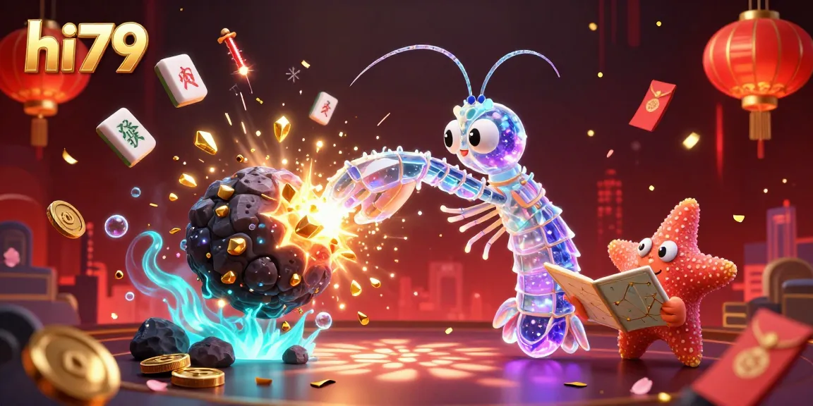 Play exciting games at HI79 with 3D illustrations of vibrant casino elements and characters.