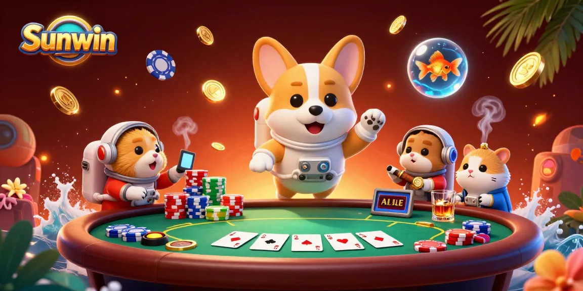 Sunwin offers an exciting gaming experience with poker chips and golden coins for online gamblers.
