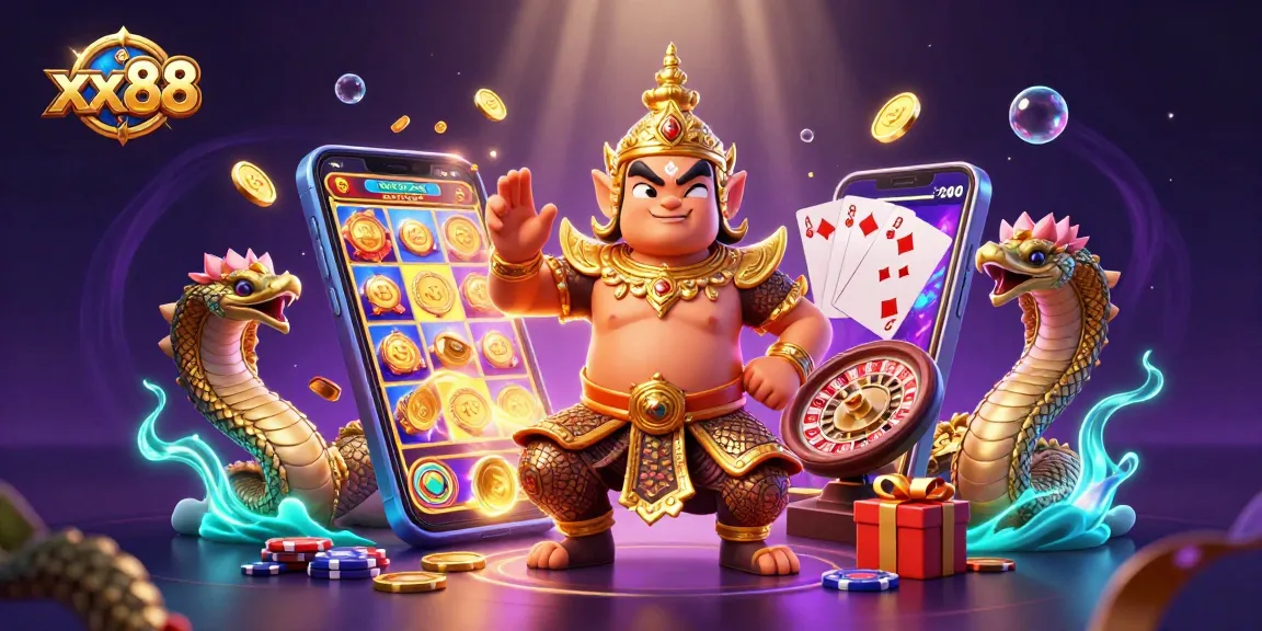 Engage with xx88's dynamic gaming experience through an exotic casino fantasy.