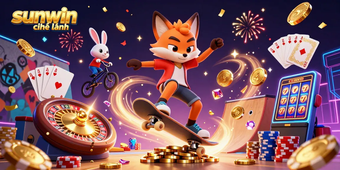 Experience thrilling gameplay at sunwin chính hãng with dynamic casino elements and vibrant characters.